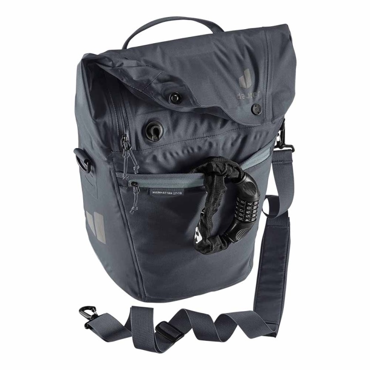 Deuter Khaki-Clay/Graphite-Shale/Citrus-Graphite Mainhattan 17+10