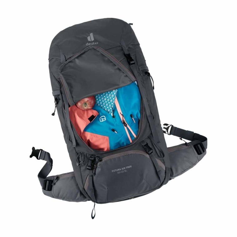 Deuter Futura Air Trek 45+10 SL Black-Graphite