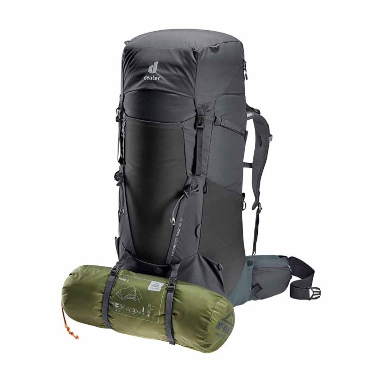 Deuter Graphite-Shale/Almond-Teal Aircontact Core 50+10