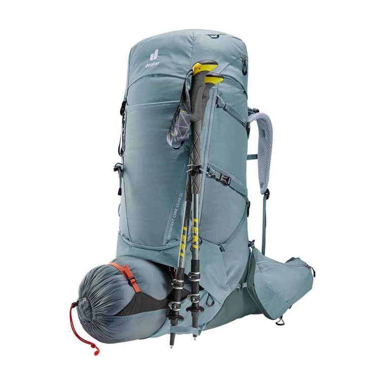 Shale-Ivy/Jade-Graphite Aircontact Core 55+SL Deuter